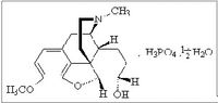 磷酸可待因結(jié)構(gòu)式