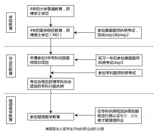 美國?？漆t(yī)生的培養(yǎng)