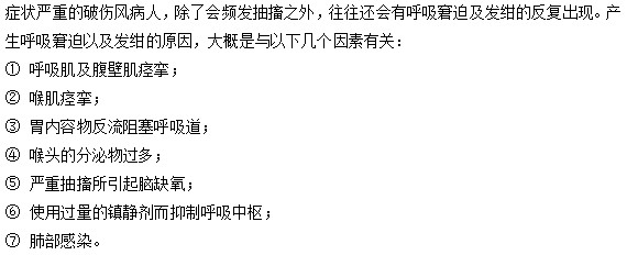 破傷風(fēng)患者為什么會出現(xiàn)呼吸困難的情況？