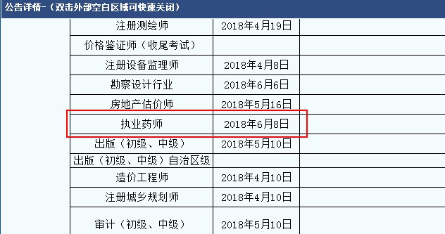 新疆2017年執(zhí)業(yè)藥師證書領(lǐng)取時間：6月8日起