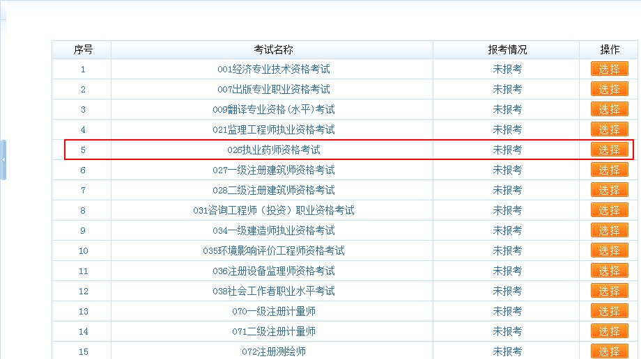 中國(guó)人事考試網(wǎng)2018年執(zhí)業(yè)藥師考試報(bào)名入口于7月20日正式開(kāi)通