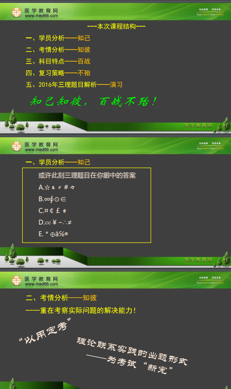 專業(yè)師資景晴為你講解臨床執(zhí)業(yè)醫(yī)師考試病理、藥理、生理**攻略！