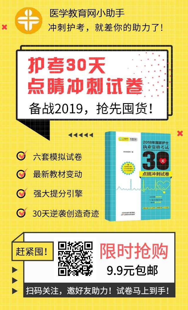 搶先囤！護(hù)考沖刺卷9.9包郵！送教材變動情況匯總