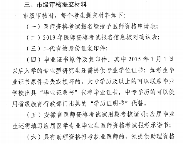 阜陽(yáng)考點(diǎn)2019年醫(yī)師資格考試報(bào)名審核咨詢(xún)電話