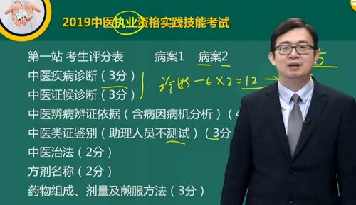 2019年中醫(yī)執(zhí)業(yè)醫(yī)師技能強(qiáng)化沖刺班免費(fèi)視頻課