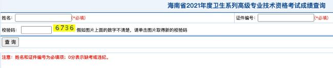 海南省2021年度衛(wèi)生系列高級(jí)專(zhuān)業(yè)技術(shù)資格考試成績(jī)查詢(xún)